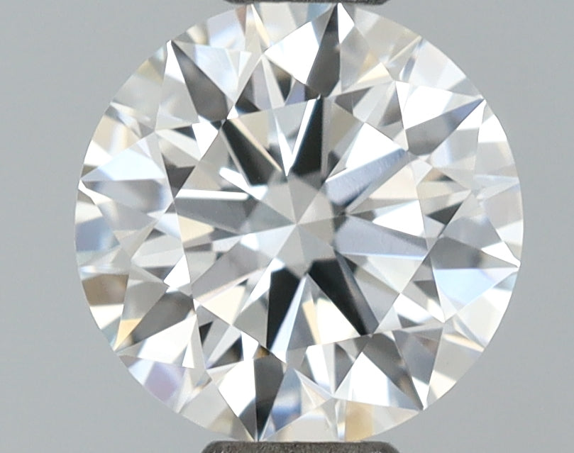 1.02 Carat Round Shaped, Ideal Cut, D Color, VVS2 Clarity, IGI Certified Lab Grown Diamond