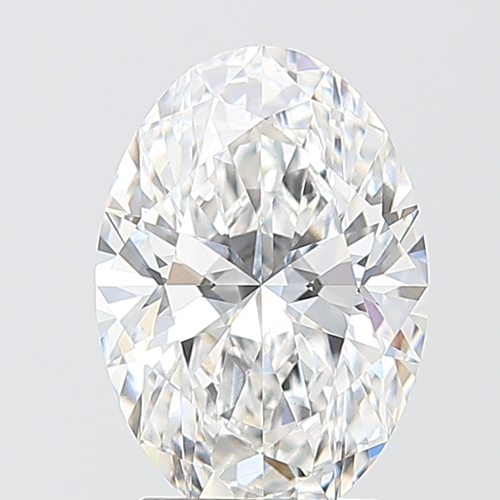 2.09 Carat Oval Shaped, Ideal Cut, D Color, VVS2 Clarity, IGI Certified Lab Grown Diamond
