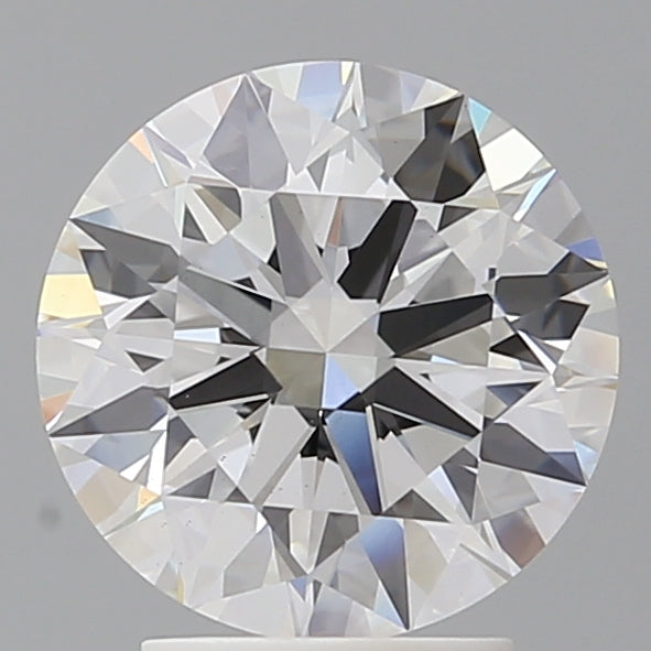 3.02 Carat Round Shaped, Ideal Cut, F Color, VS1 Clarity, IGI Certified Lab Grown Diamond
