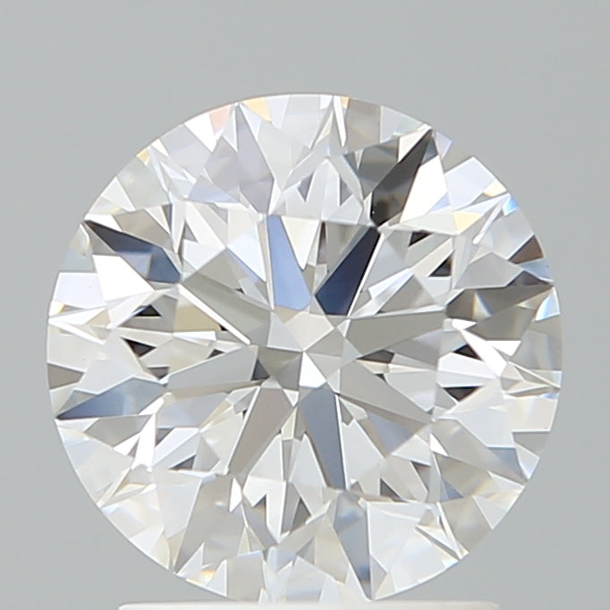 2.03 Carat Round Shaped, Excellent Cut, D Color, VVS2 Clarity, IGI Certified Lab Grown Diamond