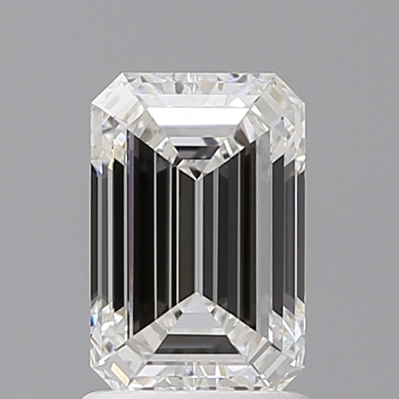 1.57 Carat Emerald Shaped, Ideal Cut, E Color, VVS2 Clarity, IGI Certified Lab Grown Diamond