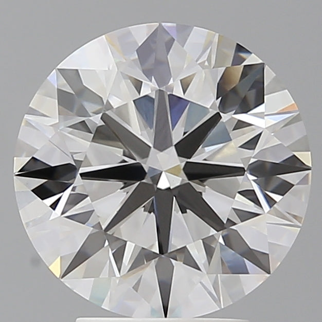 4.03 Carat Round Shaped, Ideal Cut, F Color, VVS2 Clarity, IGI Certified Lab Grown Diamond