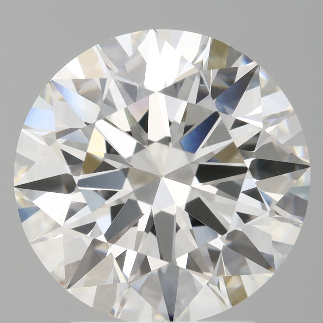 3.09 Carat Round Shaped, Ideal Cut, E Color, VS1 Clarity, IGI Certified Lab Grown Diamond