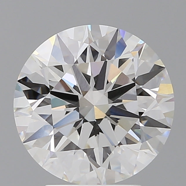 3.59 Carat Round Shaped, Ideal Cut, F Color, VVS2 Clarity, IGI Certified Lab Grown Diamond