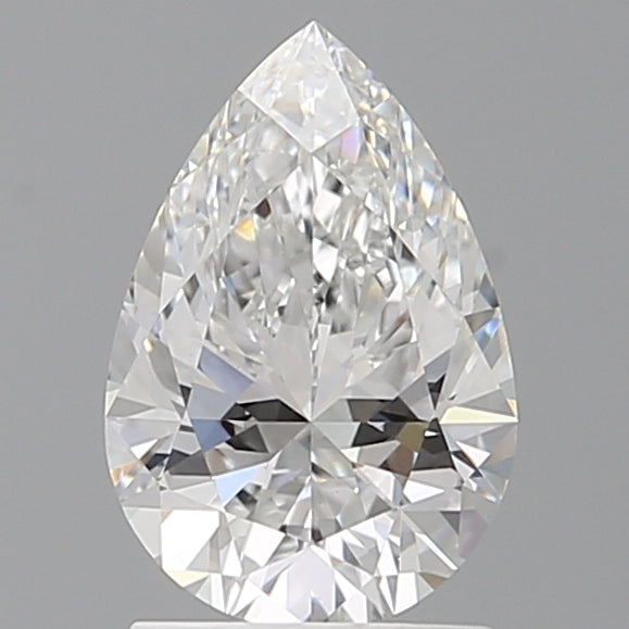 1.53 Carat Pear Shaped, Ideal Cut, E Color, VVS2 Clarity, IGI Certified Lab Grown Diamond