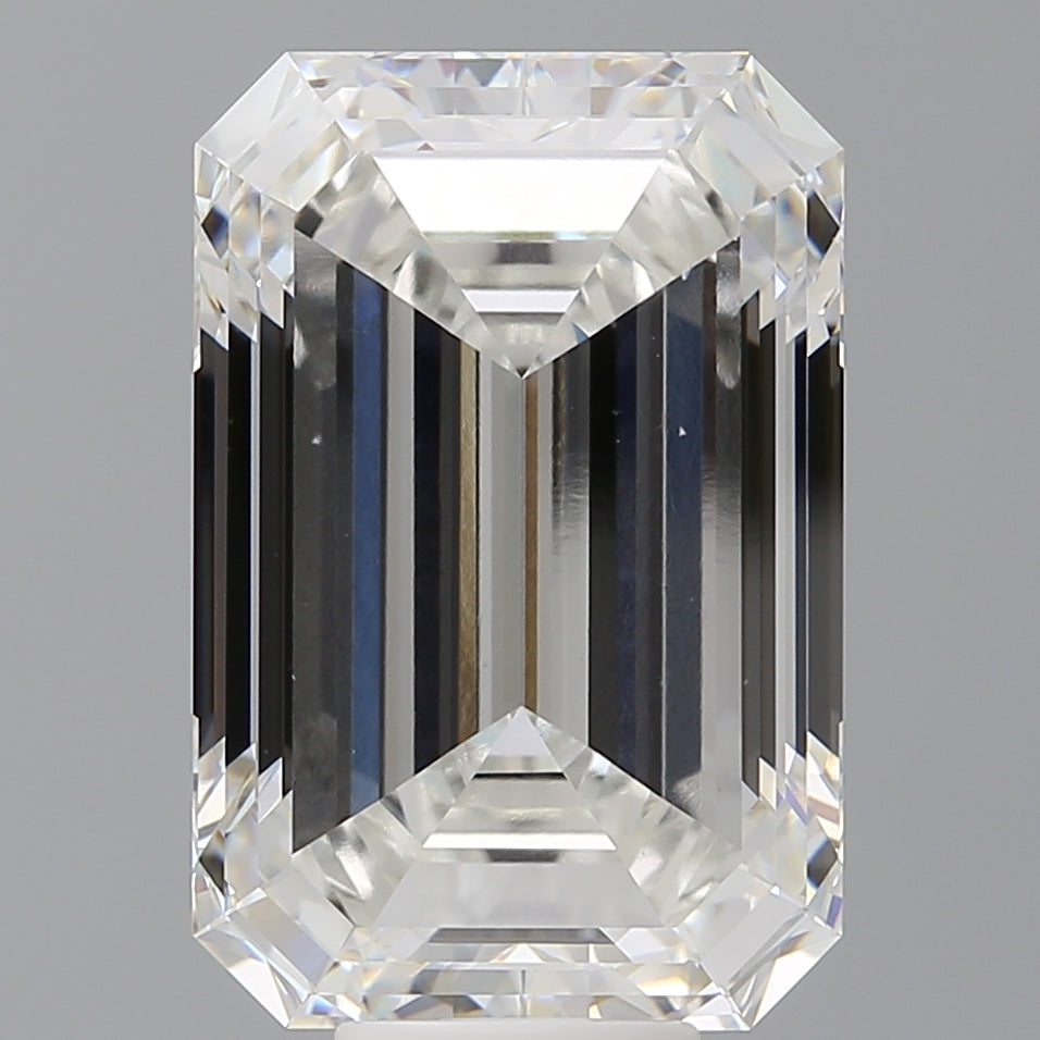 11.52 Carat Emerald Shaped, Excellent Cut, G Color, VS1 Clarity, IGI Certified Lab Grown Diamond