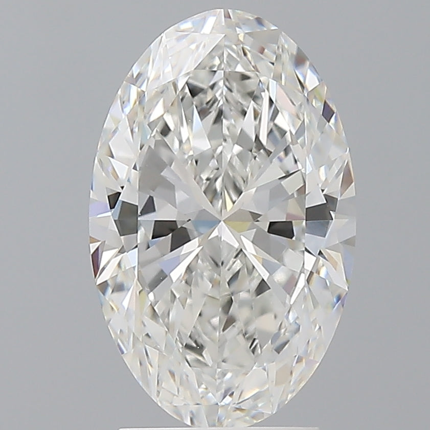 3.02 Carat Oval Shaped, Ideal Cut, E Color, VVS2 Clarity, IGI Certified Lab Grown Diamond