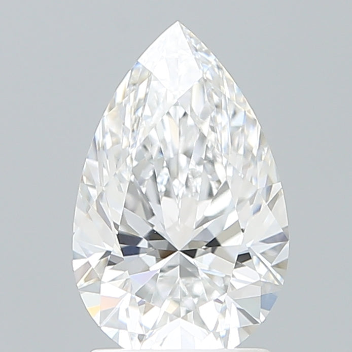 2.06 Carat Pear Shaped, Excellent Cut, D Color, VVS2 Clarity, IGI Certified Lab Grown Diamond