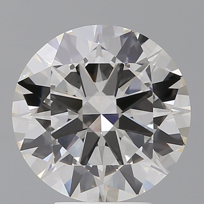4.53 Carat Round Shaped, Excellent Cut, F Color, VS1 Clarity, IGI Certified Lab Grown Diamond