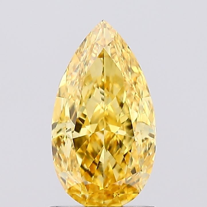 1.36 Carat Pear Shaped, Very Good Cut, VS1 Clarity, IGI Certified Lab Grown Diamond