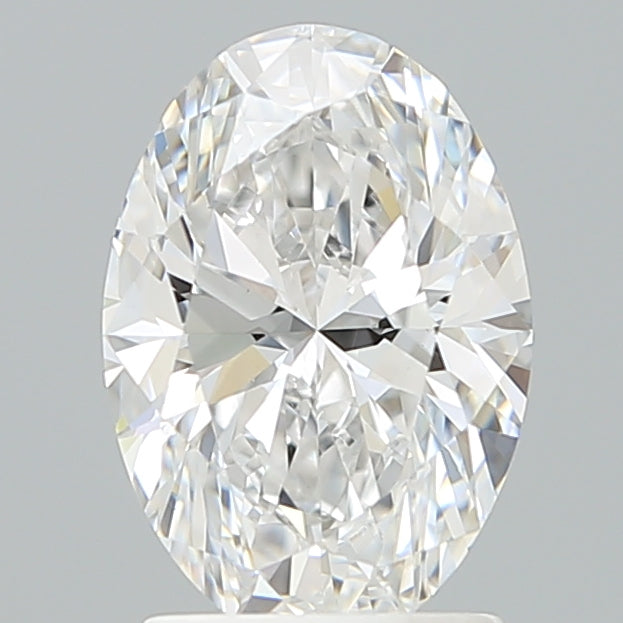 2.08 Carat Oval Shaped, Excellent Cut, D Color, VVS2 Clarity, IGI Certified Lab Grown Diamond