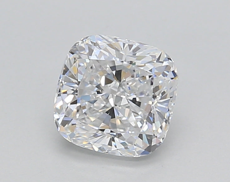 0.97 Carat Cushion Shaped, Ideal Cut, D Color, VS1 Clarity, IGI Certified Lab Grown Diamond