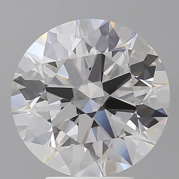 4.58 Carat Round Shaped, Ideal Cut, E Color, VVS2 Clarity, IGI Certified Lab Grown Diamond