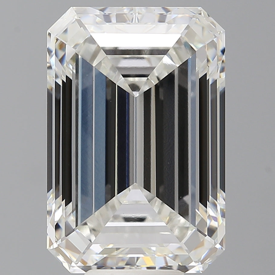 10.55 Carat Emerald Shaped, Excellent Cut, F Color, VVS2 Clarity, IGI Certified Lab Grown Diamond