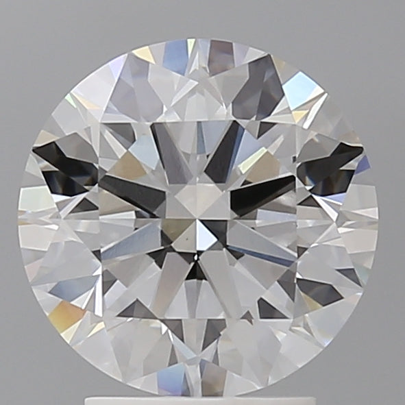 3.04 Carat Round Shaped, Ideal Cut, E Color, VVS2 Clarity, IGI Certified Lab Grown Diamond
