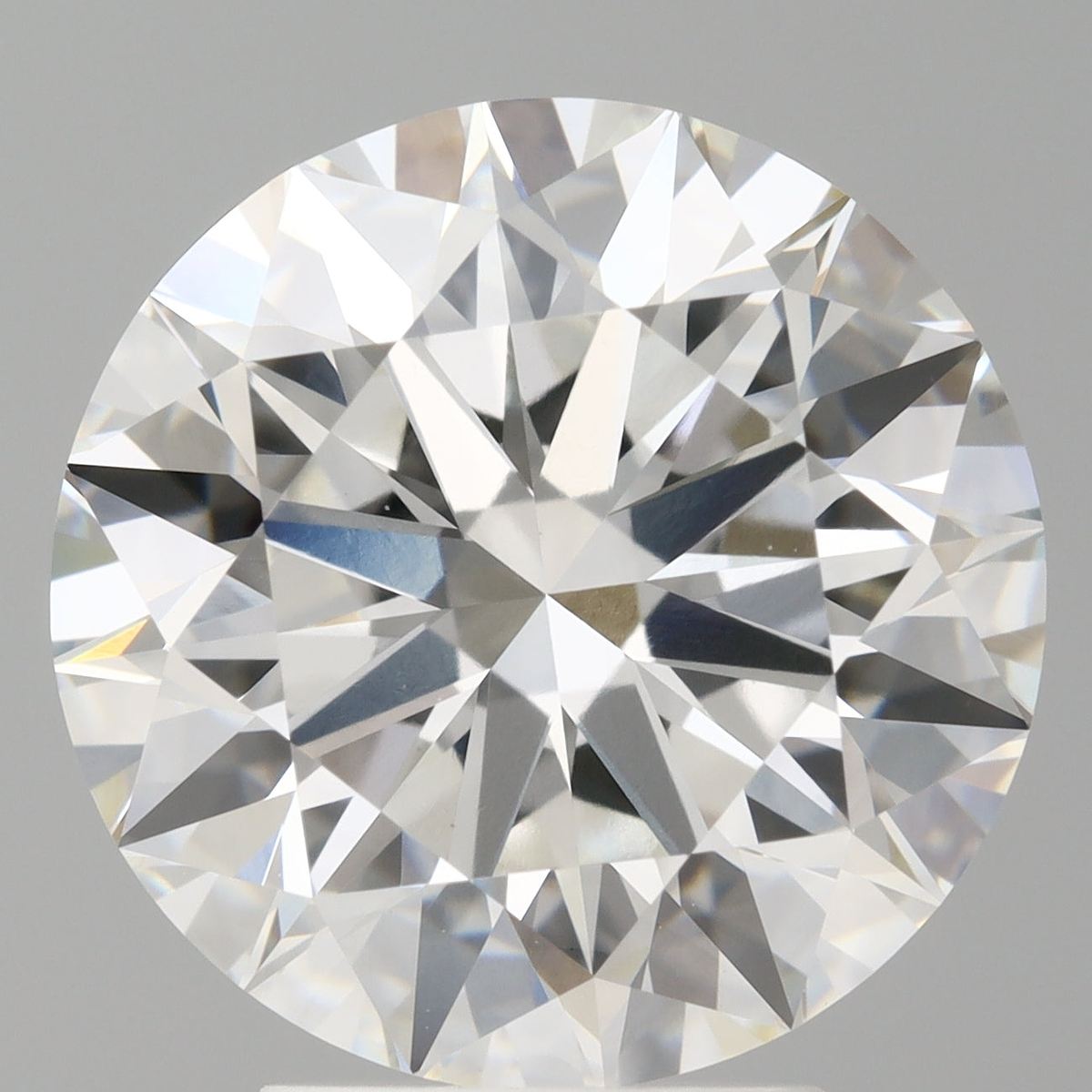 4.50 Carat Round Shaped, Ideal Cut, E Color, VVS2 Clarity, IGI Certified Lab Grown Diamond