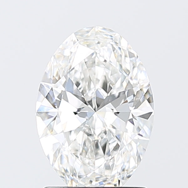 1.51 Carat Oval Shaped, Ideal Cut, D Color, VVS2 Clarity, IGI Certified Lab Grown Diamond