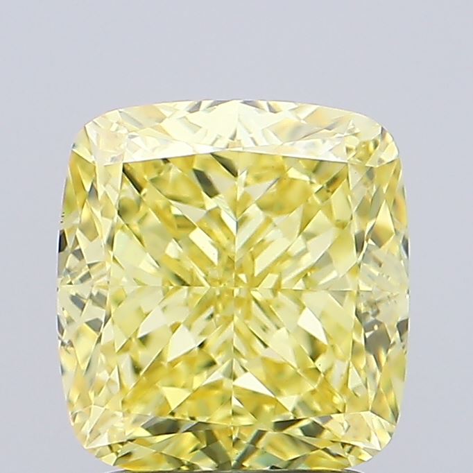 2.12 Carat Cushion Shaped, Very Good Cut, VVS2 Clarity, IGI Certified Lab Grown Diamond
