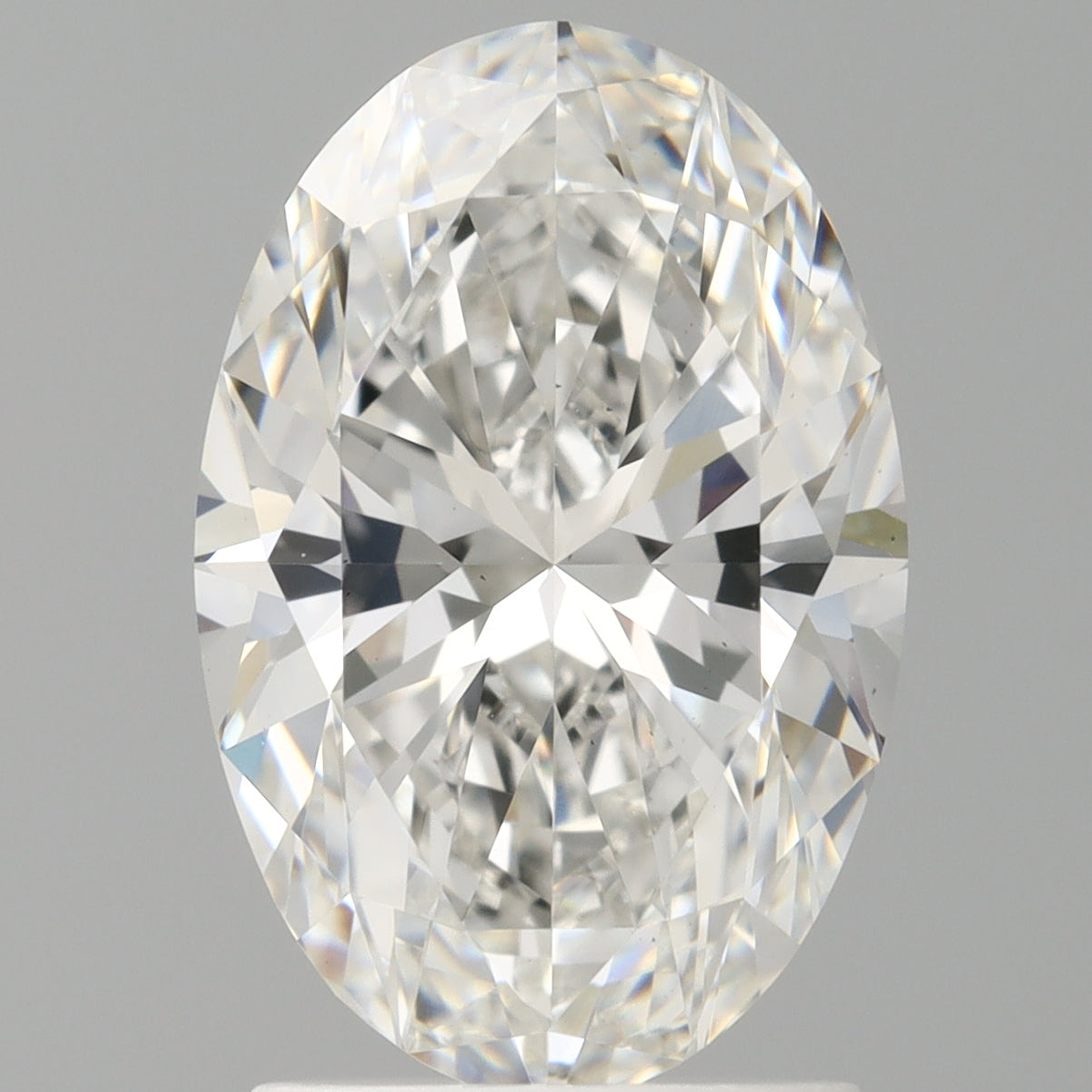 2.10 Carat Oval Shaped, Excellent Cut, E Color, VVS2 Clarity, IGI Certified Lab Grown Diamond
