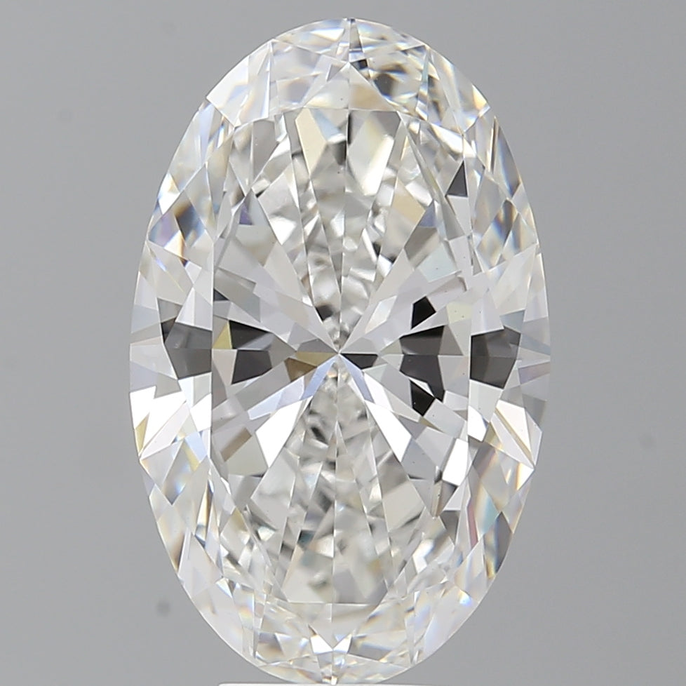 7.03 Carat Oval Shaped, Excellent Cut, E Color, VVS2 Clarity, IGI Certified Lab Grown Diamond