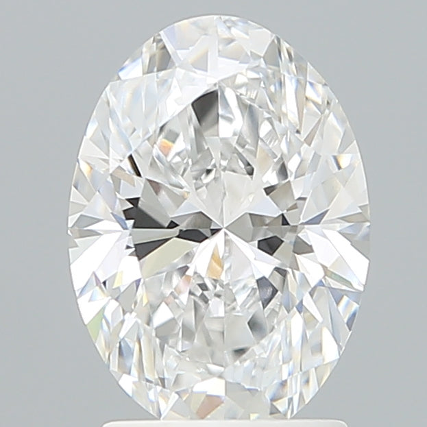 2.16 Carat Oval Shaped, Ideal Cut, D Color, VVS2 Clarity, IGI Certified Lab Grown Diamond