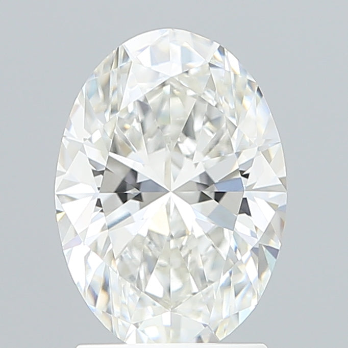 2.01 Carat Oval Shaped, Ideal Cut, F Color, VVS1 Clarity, IGI Certified Lab Grown Diamond