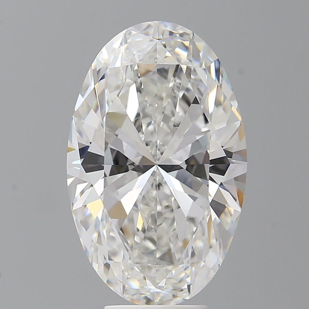 7.10 Carat Oval Shaped, Ideal Cut, E Color, VVS2 Clarity, IGI Certified Lab Grown Diamond