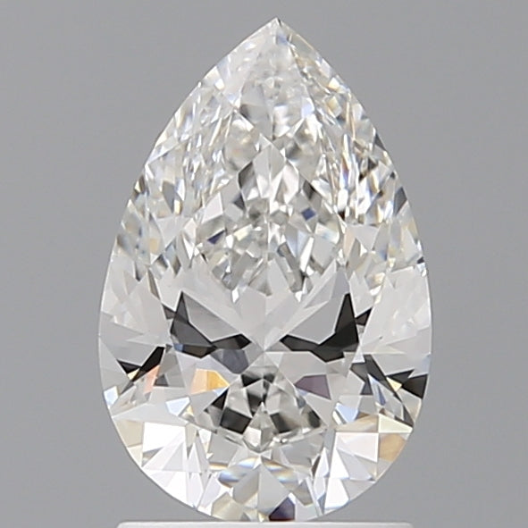 1.59 Carat Pear Shaped, Ideal Cut, F Color, VVS2 Clarity, IGI Certified Lab Grown Diamond
