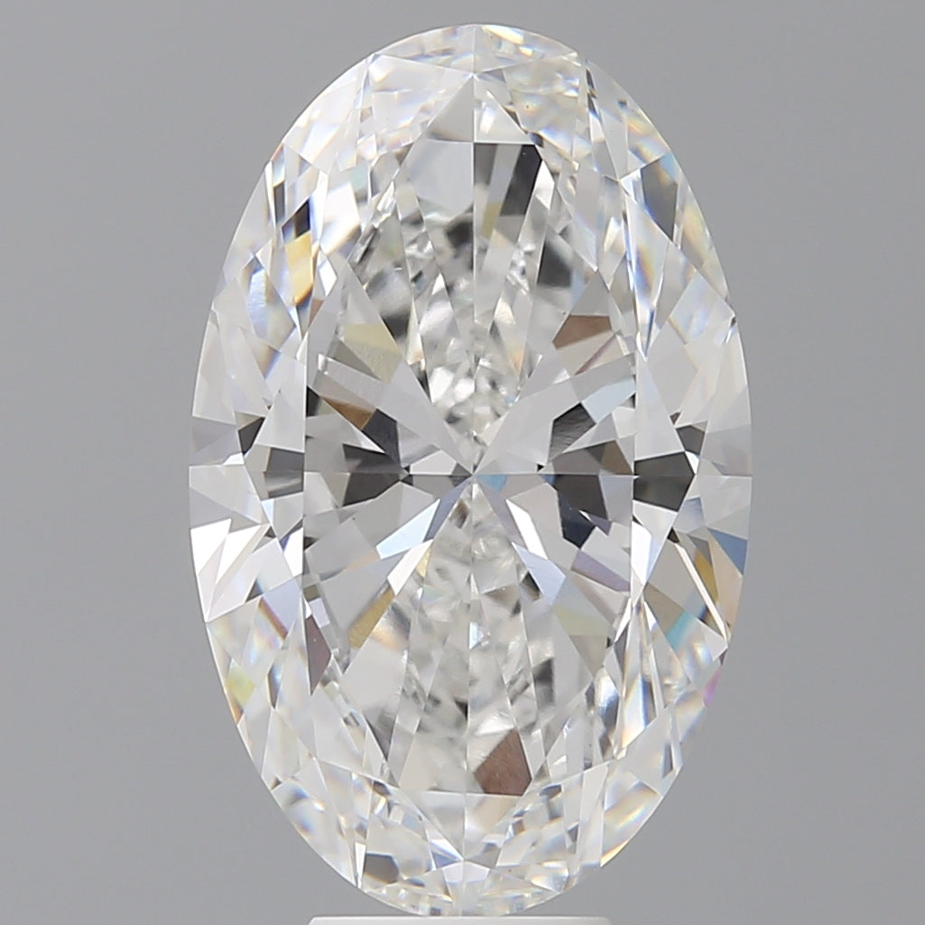 8.60 Carat Oval Shaped, Ideal Cut, E Color, VVS2 Clarity, IGI Certified Lab Grown Diamond