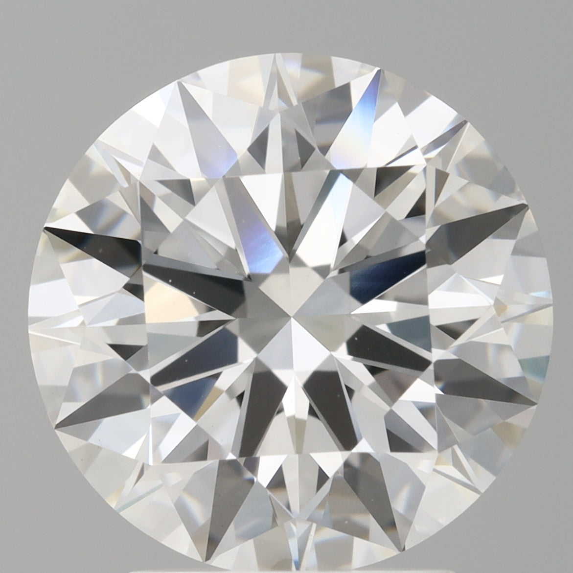 3.10 Carat Round Shaped, Ideal Cut, E Color, VVS2 Clarity, IGI Certified Lab Grown Diamond