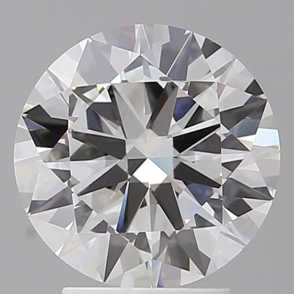 3.02 Carat Round Shaped, Excellent Cut, E Color, VS1 Clarity, IGI Certified Lab Grown Diamond