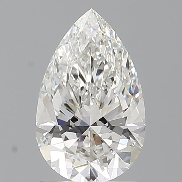 1.59 Carat Pear Shaped, Ideal Cut, E Color, VVS2 Clarity, IGI Certified Lab Grown Diamond