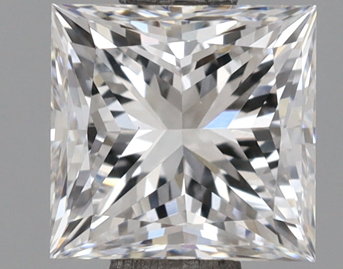 1.01 Carat Princess Shaped, Excellent Cut, D Color, VS1 Clarity, IGI Certified Lab Grown Diamond