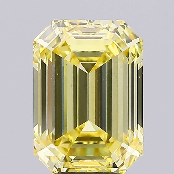 4.06 Carat Emerald Shaped, Ideal Cut, VS1 Clarity, IGI Certified Lab Grown Diamond