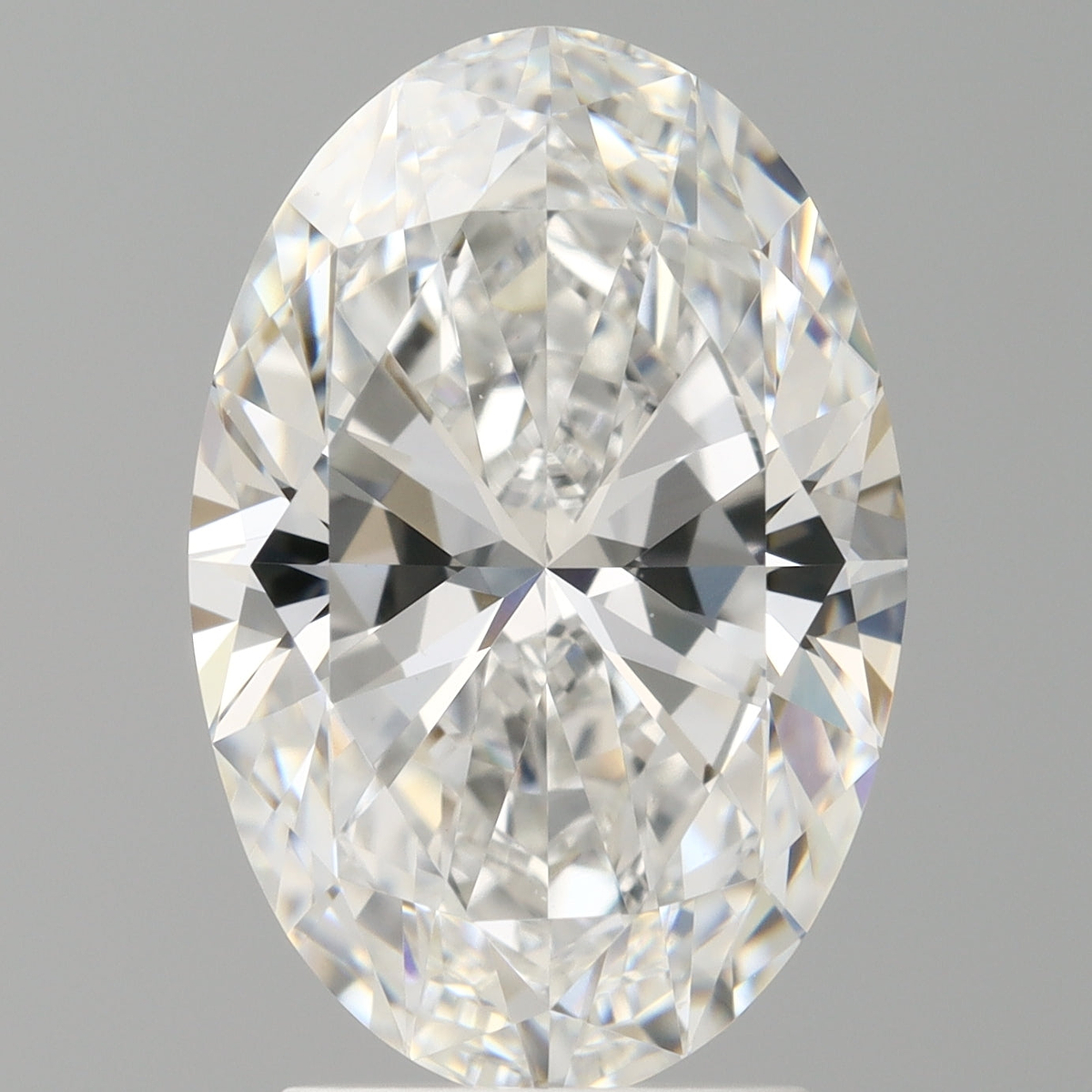 3.10 Carat Oval Shaped, Ideal Cut, E Color, VVS2 Clarity, IGI Certified Lab Grown Diamond