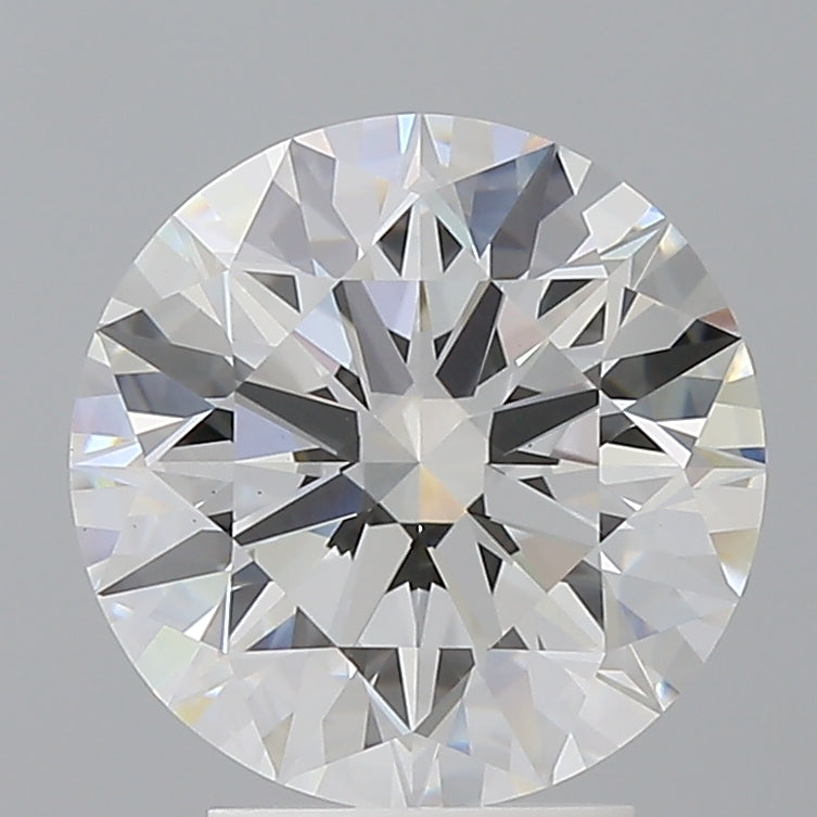 3.51 Carat Round Shaped, Ideal Cut, E Color, VVS2 Clarity, IGI Certified Lab Grown Diamond