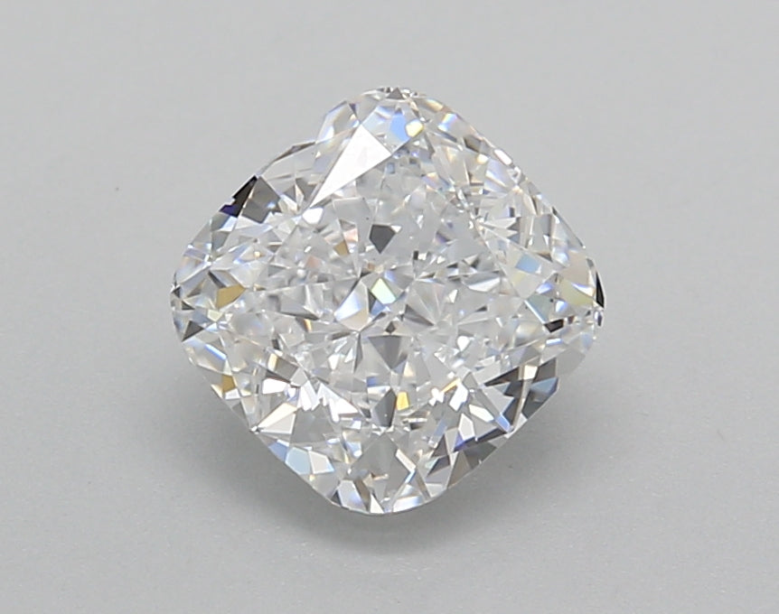 1.51 Carat Cushion Shaped, Very Good Cut, D Color, VS1 Clarity, IGI Certified Lab Grown Diamond