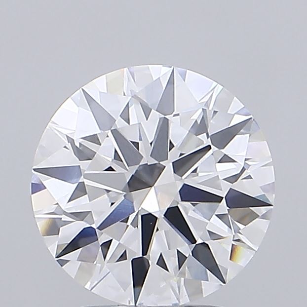 3.09 Carat Round Shaped, Ideal Cut, D Color, VVS2 Clarity, IGI Certified Lab Grown Diamond