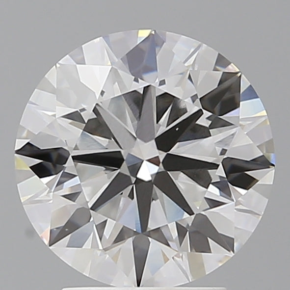 3.04 Carat Round Shaped, Ideal Cut, F Color, VVS2 Clarity, IGI Certified Lab Grown Diamond