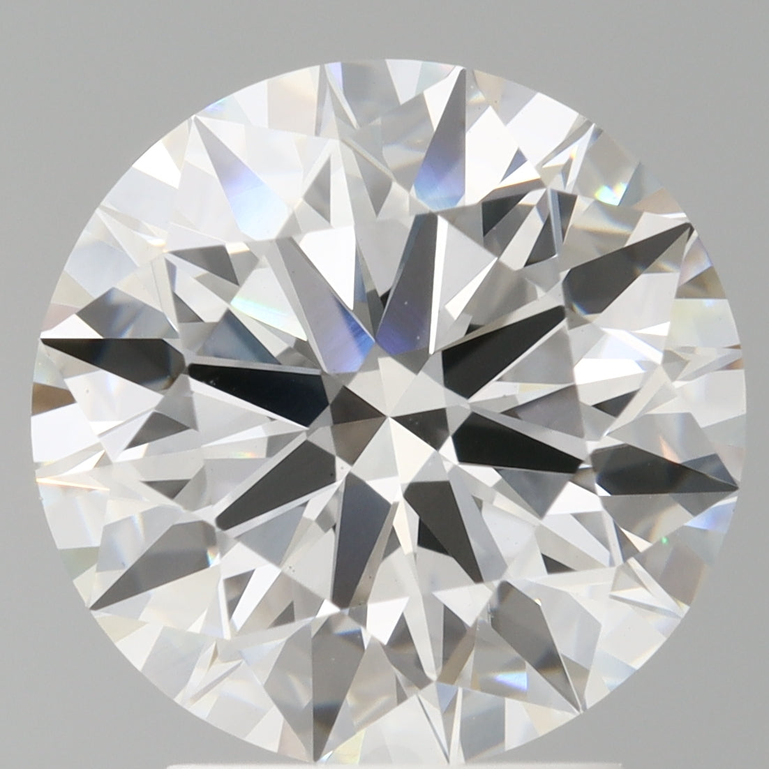 3.02 Carat Round Shaped, Ideal Cut, E Color, VVS2 Clarity, IGI Certified Lab Grown Diamond