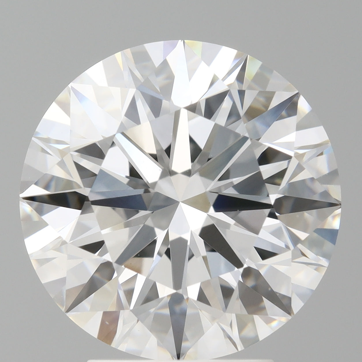 4.09 Carat Round Shaped, Ideal Cut, E Color, VVS2 Clarity, IGI Certified Lab Grown Diamond
