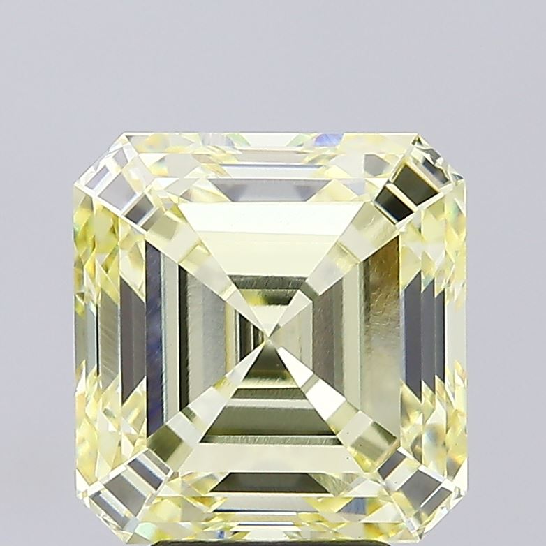 5.40 Carat Asscher Shaped, Excellent Cut, VS1 Clarity, IGI Certified Lab Grown Diamond