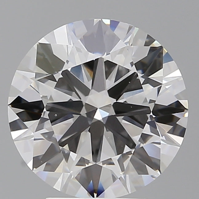 4.03 Carat Round Shaped, Ideal Cut, E Color, VVS2 Clarity, IGI Certified Lab Grown Diamond