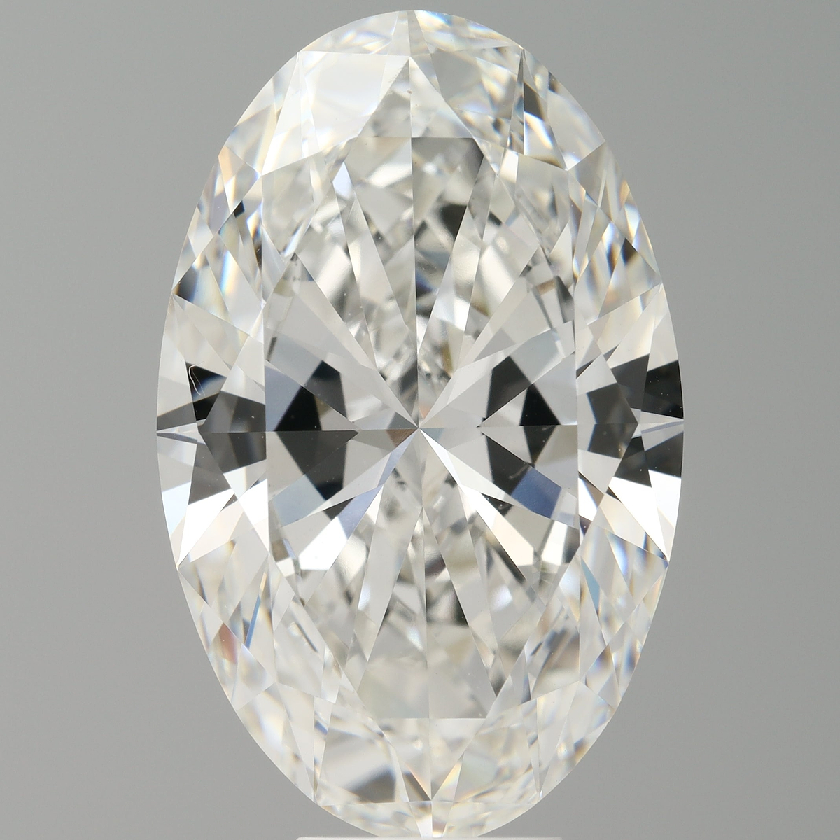 9.06 Carat Oval Shaped, Ideal Cut, F Color, VVS2 Clarity, IGI Certified Lab Grown Diamond