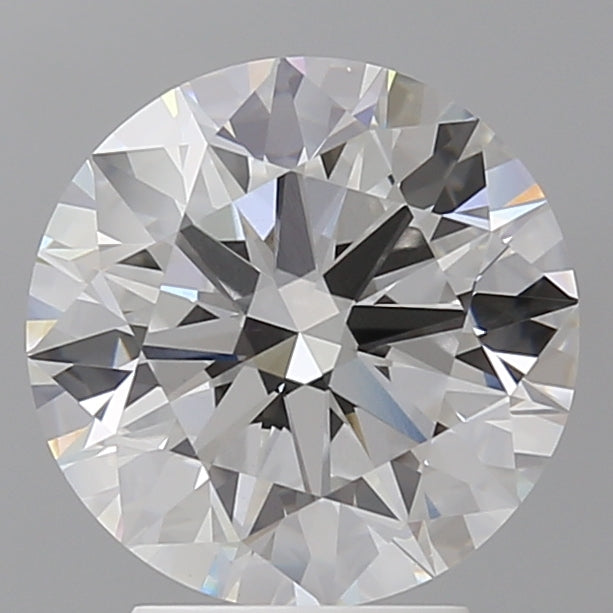 3.51 Carat Round Shaped, Ideal Cut, F Color, VVS2 Clarity, IGI Certified Lab Grown Diamond