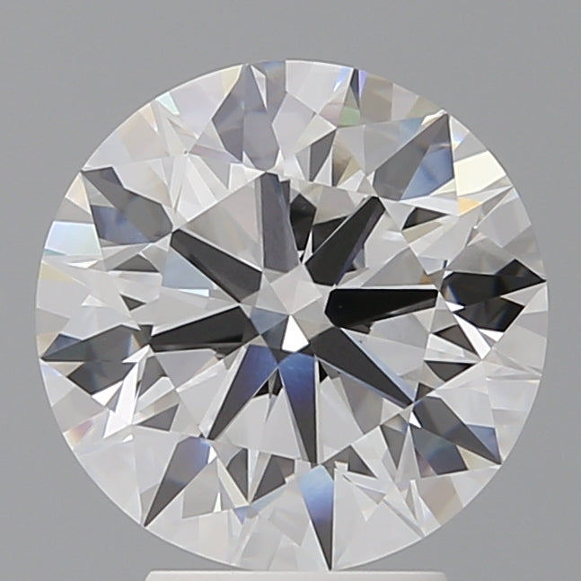 4.04 Carat Round Shaped, Ideal Cut, E Color, VVS2 Clarity, IGI Certified Lab Grown Diamond