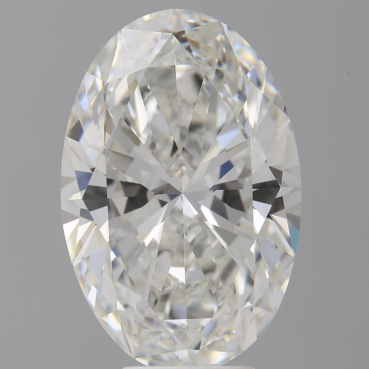 6.55 Carat Oval Shaped, Ideal Cut, E Color, VVS2 Clarity, IGI Certified Lab Grown Diamond
