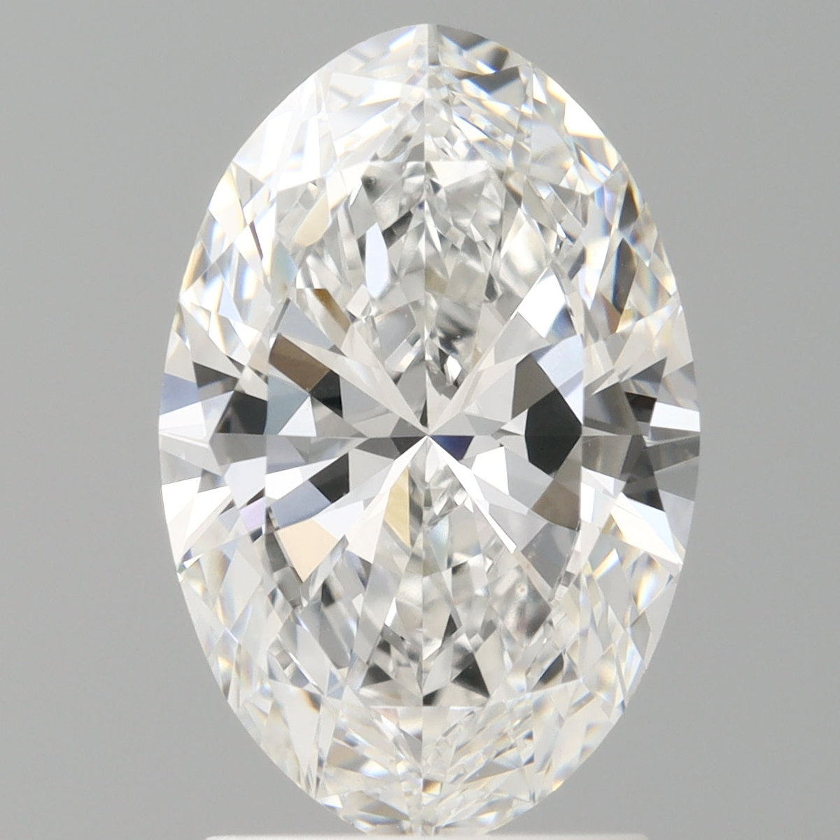 2.01 Carat Oval Shaped, Ideal Cut, E Color, VVS2 Clarity, IGI Certified Lab Grown Diamond