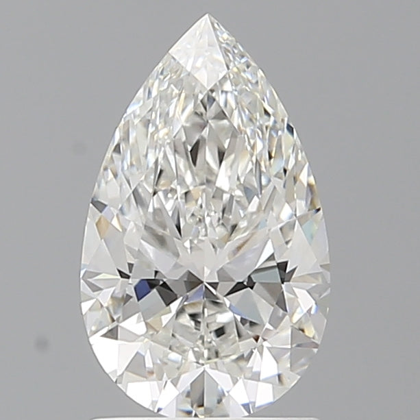 1.59 Carat Pear Shaped, Ideal Cut, F Color, VVS2 Clarity, IGI Certified Lab Grown Diamond