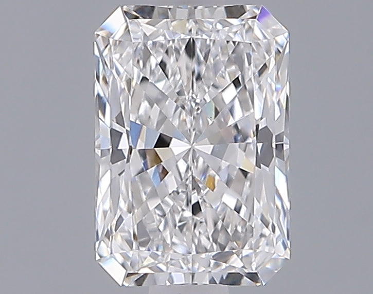 1.32 Carat Radiant Shaped, Ideal Cut, D Color, VVS2 Clarity, IGI Certified Lab Grown Diamond